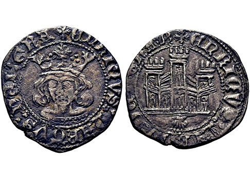 Colección de moneda medieval. Subasta de la parte III