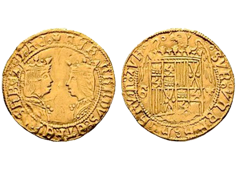 Segunda subasta de Cayón en abril. Monedas españolas de oro y más
