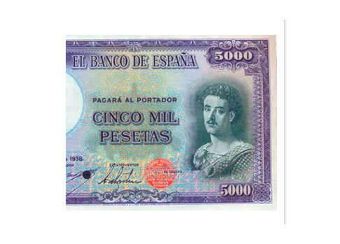 Subasta rápida XXIII. Sesión inicial de Billetes. Cayón Subasta