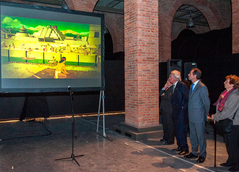 Últimos preparativos de la exposición sobre Hernán Cortés. Cayón colabora con cuatro piezas