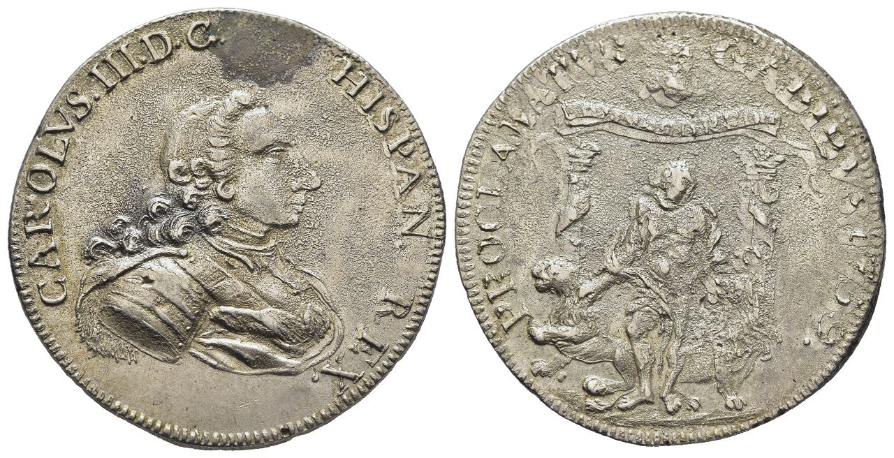 Medalla de Proclamación. Carlos III